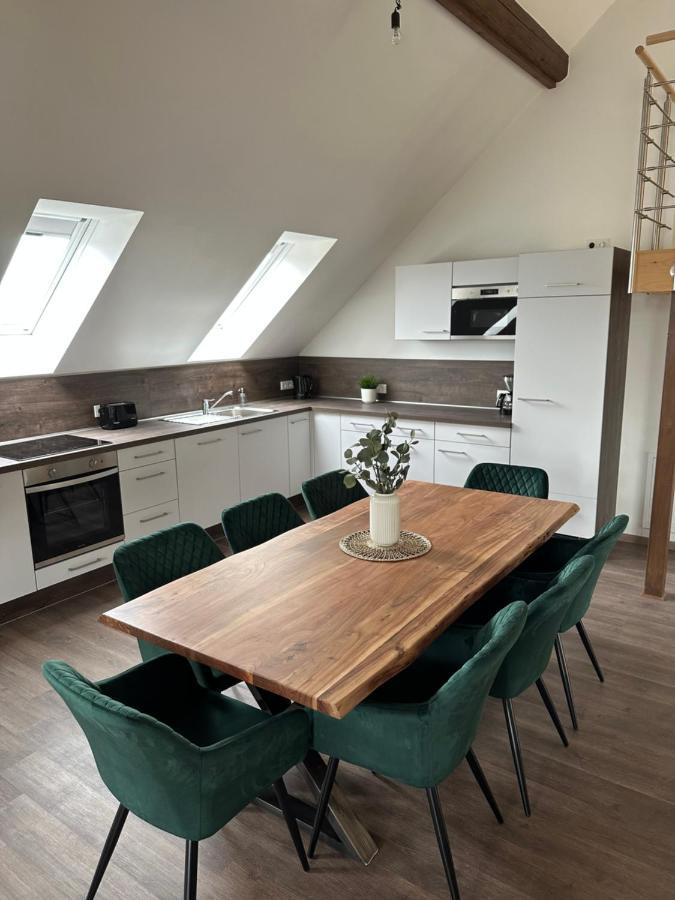 Dachterrassenwohnung Katharinenschule Eisenach Bagian luar foto